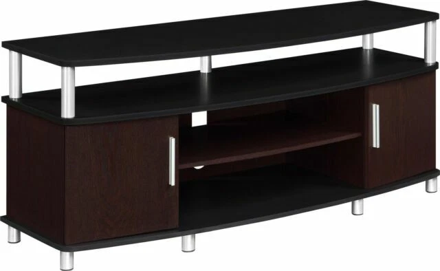 Wood Veneer Kitchen Entertainment Units & TV Stands