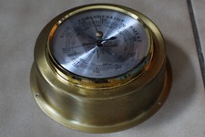 DEKORATIVES SCHIFFS-BAROMETER, MADE IN WEST GERMANY #10986