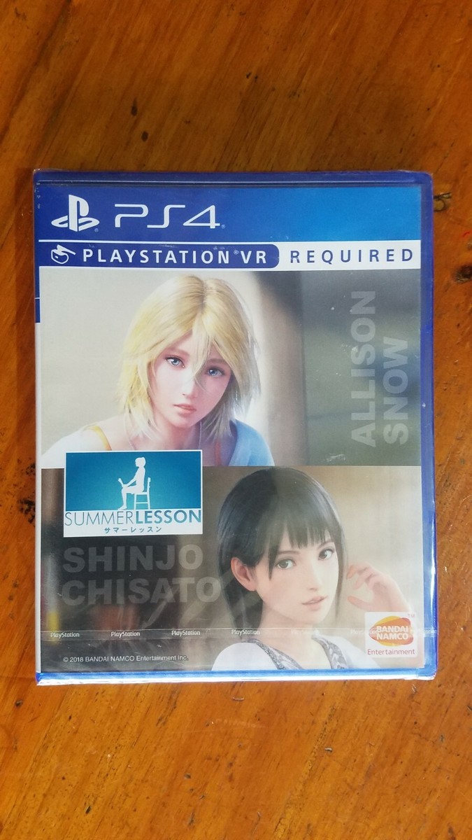 Summer Lesson: Allison Snow and Chisato Shinjo (English) PS4 RARE