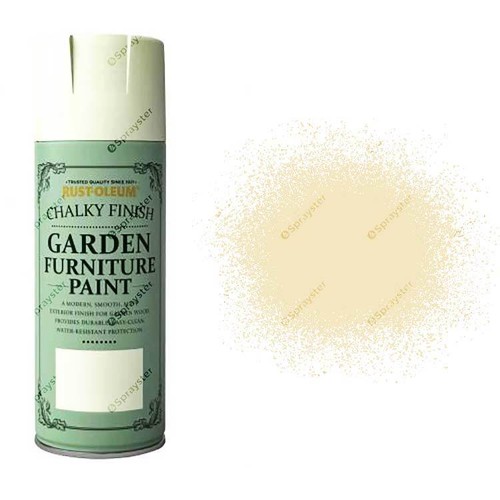 x2 RustOleum Chalk Chalky Garden Furniture Spray Paint 400ml Clotted