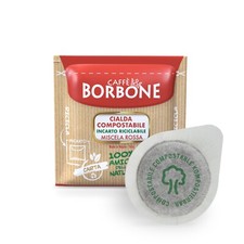 Caffe Borbone Rot ESPRESSO 150 PAD Espressopad ESE CIALDE E.S.E Kaffeepads Rosso