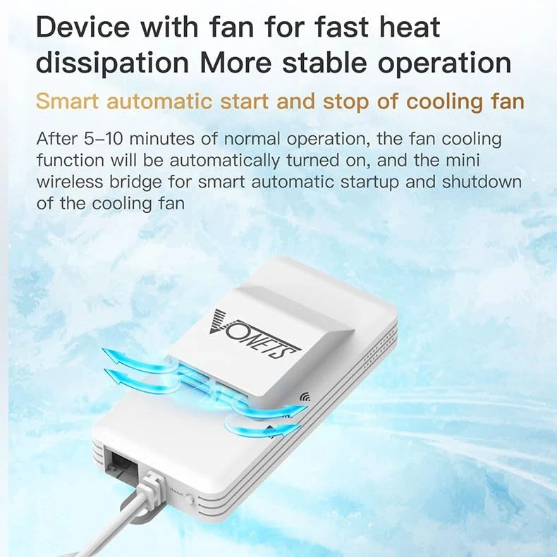 VAP11AC 2.4G+5G WiFi Bridge/Wireless Repeater/Wired to WiFi Adapter 1200Mbps ... - Image 3 of 4