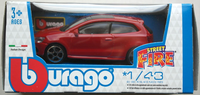 Bburago Vw Volkswagen Polo V Gti Rot 1:43 Neu/Ovp Modellauto Auto Pkw Car Red