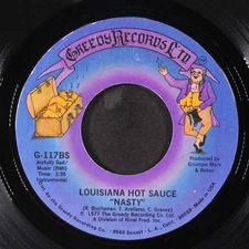 LOUISIANA HOT SAUCE: nasty / instrumental GREEDY 7" Single 45 RPM