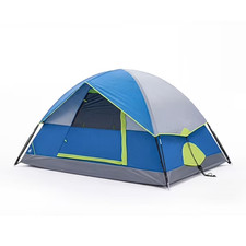 Gianna 2 Person Waterproof Camping Tent with Rainfly, Easy Setup Dome Tent with