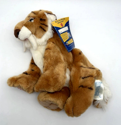 Build a Bear Sabertooth Tiger II Unstuffed Plush New With Tags