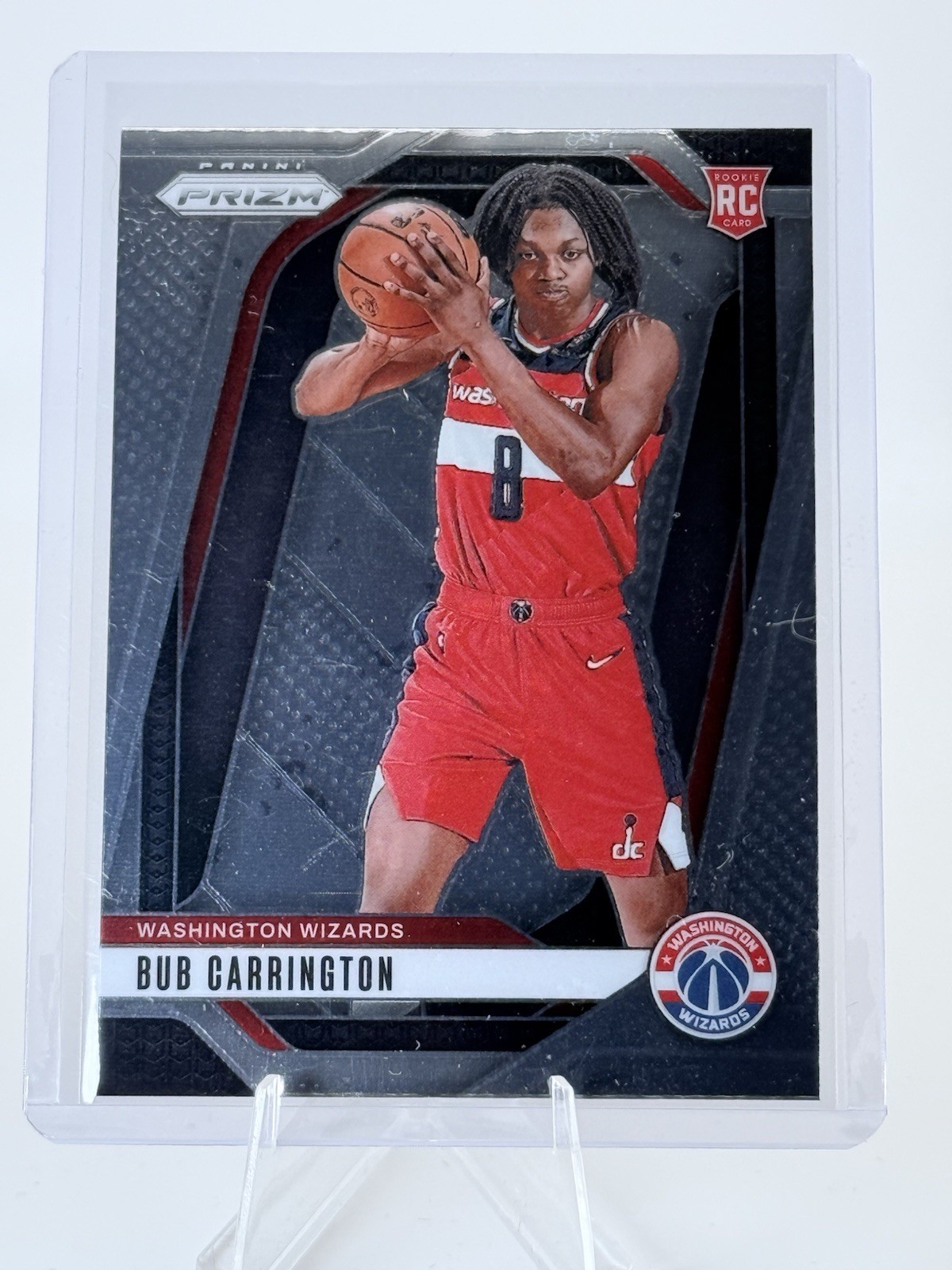 2024-25 Panini Prizm - Bub Carrington (RC) #244 Wizards