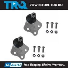 TRQ Ball Joints Front Upper Left & Right Pair for Mercedes Benz CLS/E/SL Class