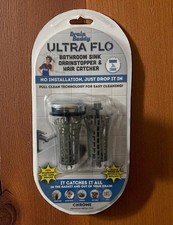 Drain Buddy Ultra Flo BathTub Drain Sink Stopper Hair Catcher NEW