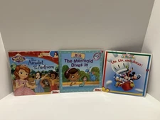 Disney Junior Books Lot Of 3 Sofia The First, Doc McStuffins, Mickey Mouse