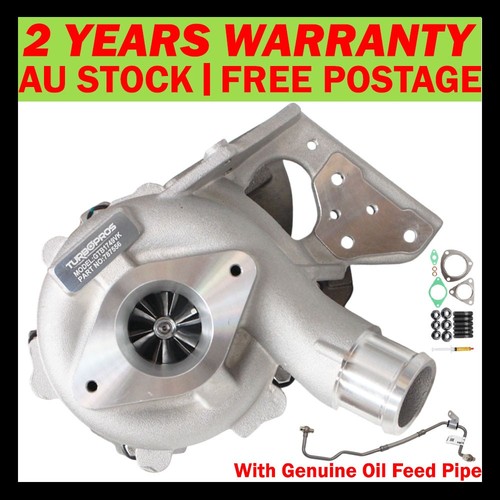 Upgrade Billet Turbo Without Actuator With Oil Feed Pipe For Ford Ranger 2.2L - Bild 1 von 15
