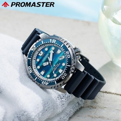 Citizen Promaster BN0167-09W Unite with Blue Limited 8700 Solar Diver 200m Japan