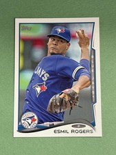 Esmil Rogers 2014 Topps Toronto Blue Jays #177 Z69