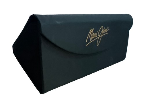 Maui Jim Black Trifold Eyeglasses Sunglasses Case Soft Shell Foldable Authentic
