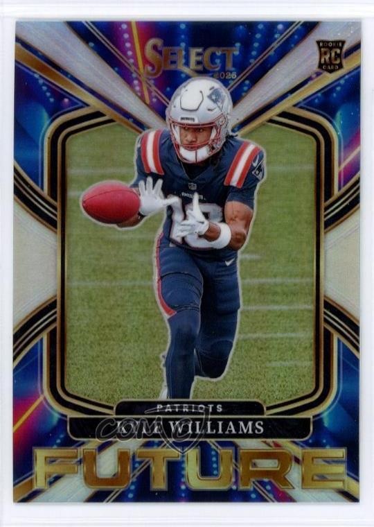 2025 Panini Select Future Silver Prizm Kyle Williams #16 Rookie RC 1e96