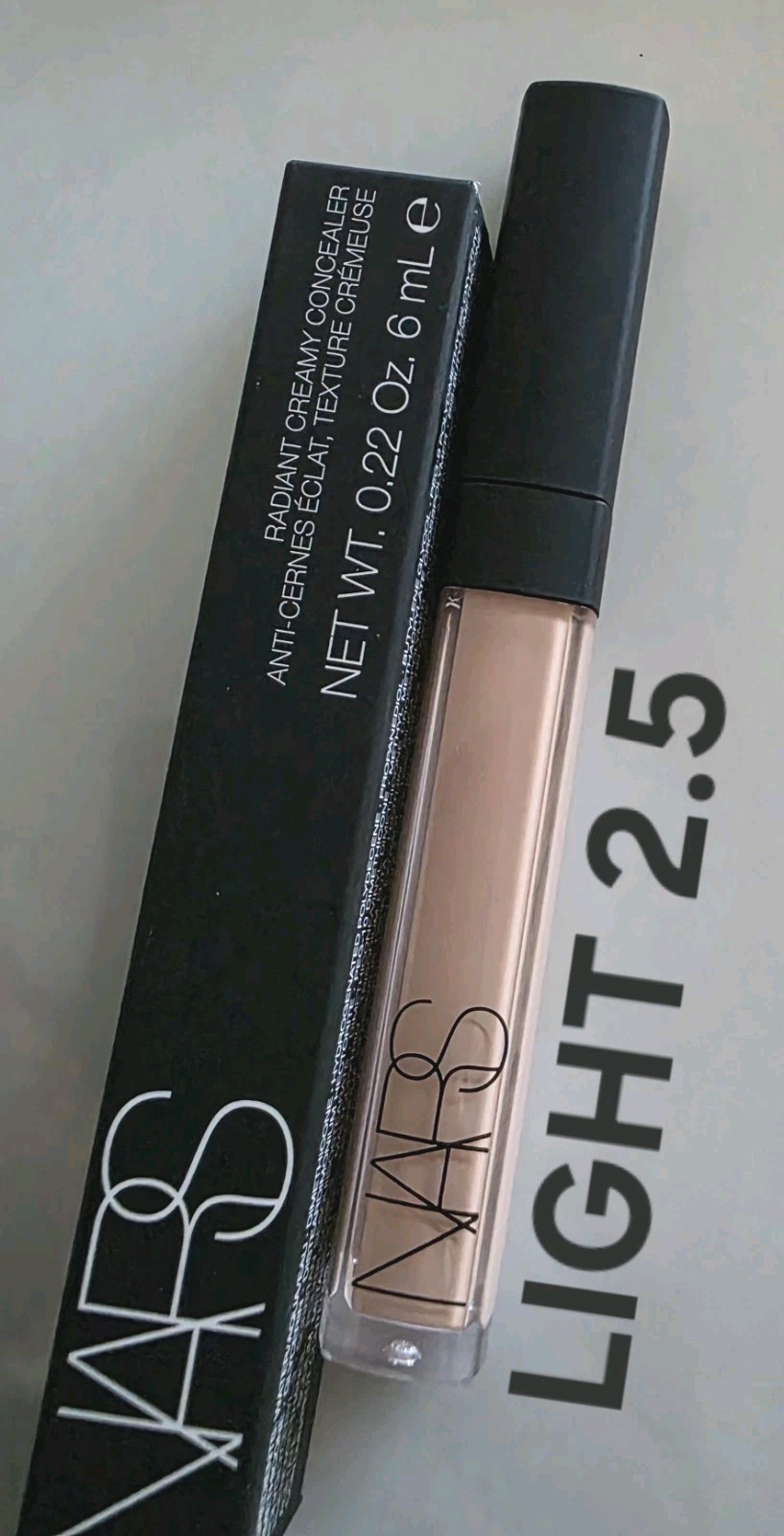 NARS Radiant Creamy Concealer No. 2.5 Creme Brulee/Light 0.22 Ounce