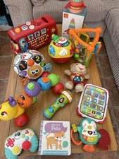 Toddler Huge Toy Bundle Vtech Phonics Bus, Vtech Crawl Ball  & More Ex Quality