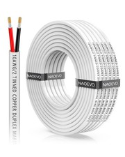 10 AWG Marine Wire, Duplex PVC, Tinned Copper, Waterproof, 30FT Boat/RV/Solar