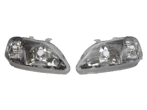 GENUINE HONDA CIVIC EK9 TYPE R JDM HEAD LAMPS OEM 99-00 EM1