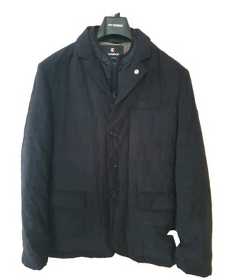 Herren Jacke von Steinbock, Marine, Größe 48, 100% Polyester, Neu Mit Etikett