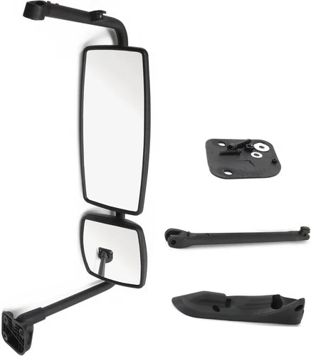 New Passenger Side Black Door Mirror For International 4300 4400 7400 7600
