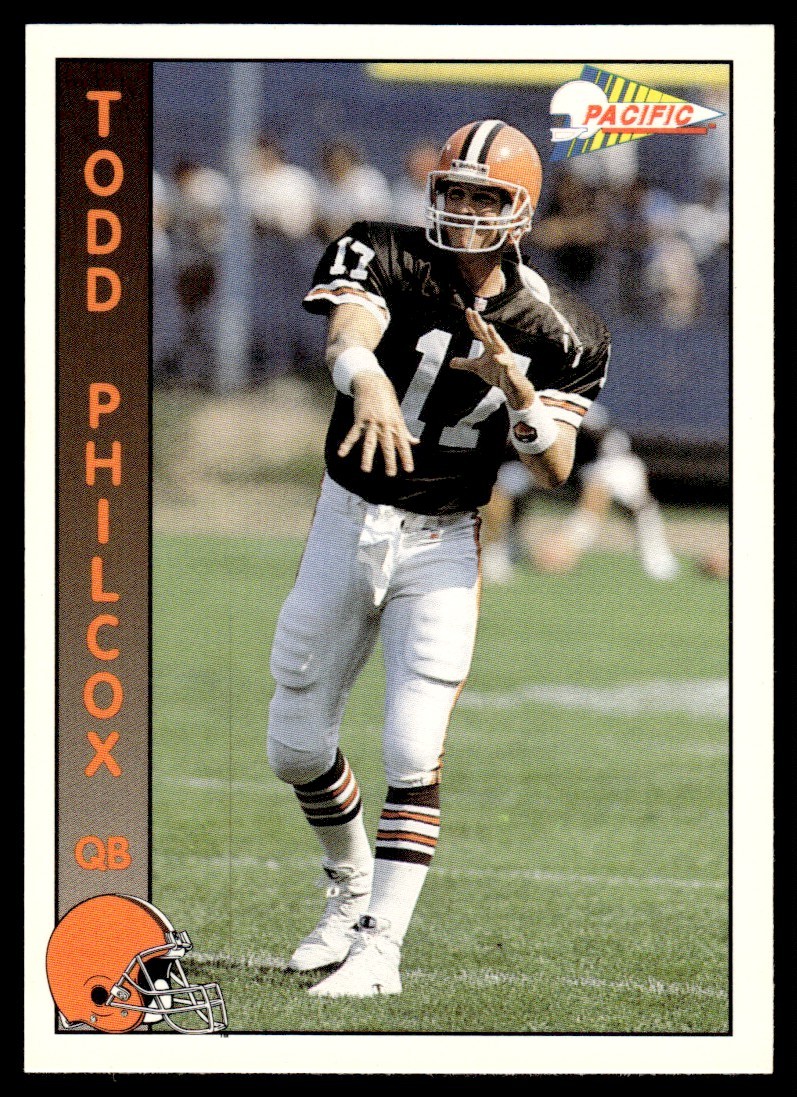1992 Pacific Todd Philcox Rookie Cleveland Browns #379