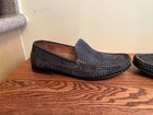 Mezlan Marius Snakeskin Leather Loafer Dress Shoes Gray Men Size 10 M — photo 7