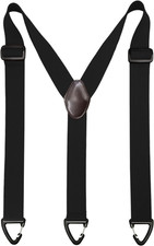 1.5 in Y Belt Loop Suspenders for Unisex under Clothing with 3 Hooks. 1.5 in Y Belt Loop Suspenders for Unisex under Clothing with 3 Hooks. - Image 1
