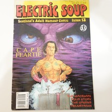 Vintage 1992 Electric Soup Comic Issue 13 Scotlands Adult Humour Comic Excellent