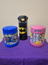 Termo, botella SS Batman FUNtainer para niños + (2) tarro de comida de 10 oz - Toy Story