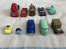Disney Pixar Cars Lot Radiator Springs Residents McQueen Mater Flo Luigi Guido