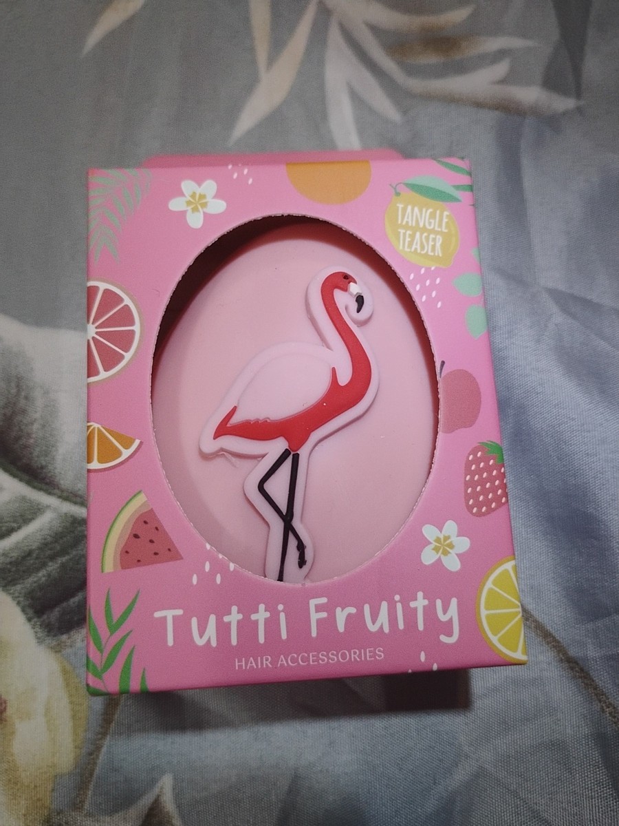 Tangle Teezer Pink Flamingo Detangling CompactStyle Hairbrush