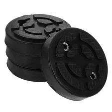  4pcs Car Lifting Pads Auto Jacking Lift Pads Two- Post Round Heavy Duty Jack 