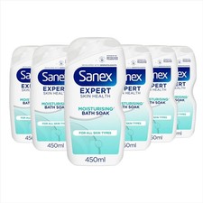 Image of Sanex Biomeprotect Moisturising Bath Foam 6X 450Ml (6 Pack)
