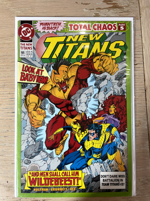 New Titans #91, October 1992; DC Comics