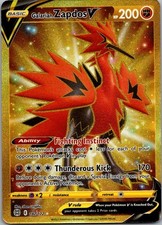 Galarian Zapdos V (Secret) Secret Rare SWSH09: Brilliant Stars 182/172 NM on eBay
