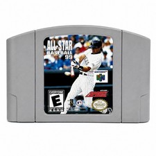 All-Star Baseball 99 Nintendo 64 N64 Game Cartridge NUS-006 USA Acclaim Sports