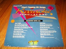 KARAOKE SING ALONG Laserdisc LD COUNTRY HITS VOLUME 44 BRAND NEW SEALED MUSIC