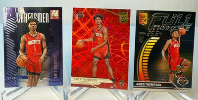 #ad #ad Elite Amen Thompson Rookies: International #246 Full Throttle #1 Craftsmen #27 $8.00