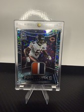 2020 Panini Spectra - Fireworks Fabric Roquan Smith #19 /35 (MEM)