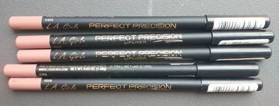 Set of 5 L.A. Girl Perfect Precision Lipliner Lip Liner pencil  GP718 FLESH New