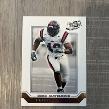Patrick Willis Press Pass 2007 SE Rookie #2 Ole Miss 49ers Football Card. rookie card picture