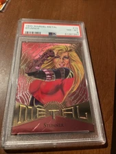 1995 MARVEL METAL 79 STUNNER PSA NM-MT 8