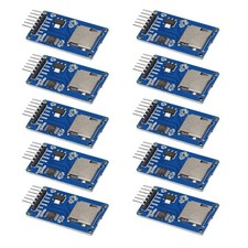 VKLSVAN 10PCS Micro SD Card Module Mini TF Read Write SDHC SPI...