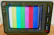 SANTEC VMC-15 Color TV Röhrenmonitor 6“ AV – 12V bis 14V DC ** VIDEO ansehen! **