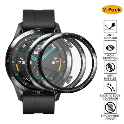 2er-Pack 3D Composite Panzerfolie Für Huawei Watch GT2 Schutzfolie 46mm