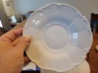Set of 6 Hutschenreuther Bavaria Germany 7" White Plates - Unused, excellent