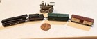 5 Vintage Hallmark Miniature Lionel Train Christmas Ornaments Die cast Pewter — photo 3