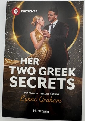 HARLEQUIN ''Her Two Greek Secrets'' by Lynne Graham Paperback Book NEW 2026