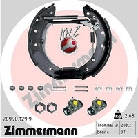 Zimmermann Bremsbackensatz Hinterachse U.A. FüR Dacia, Renault